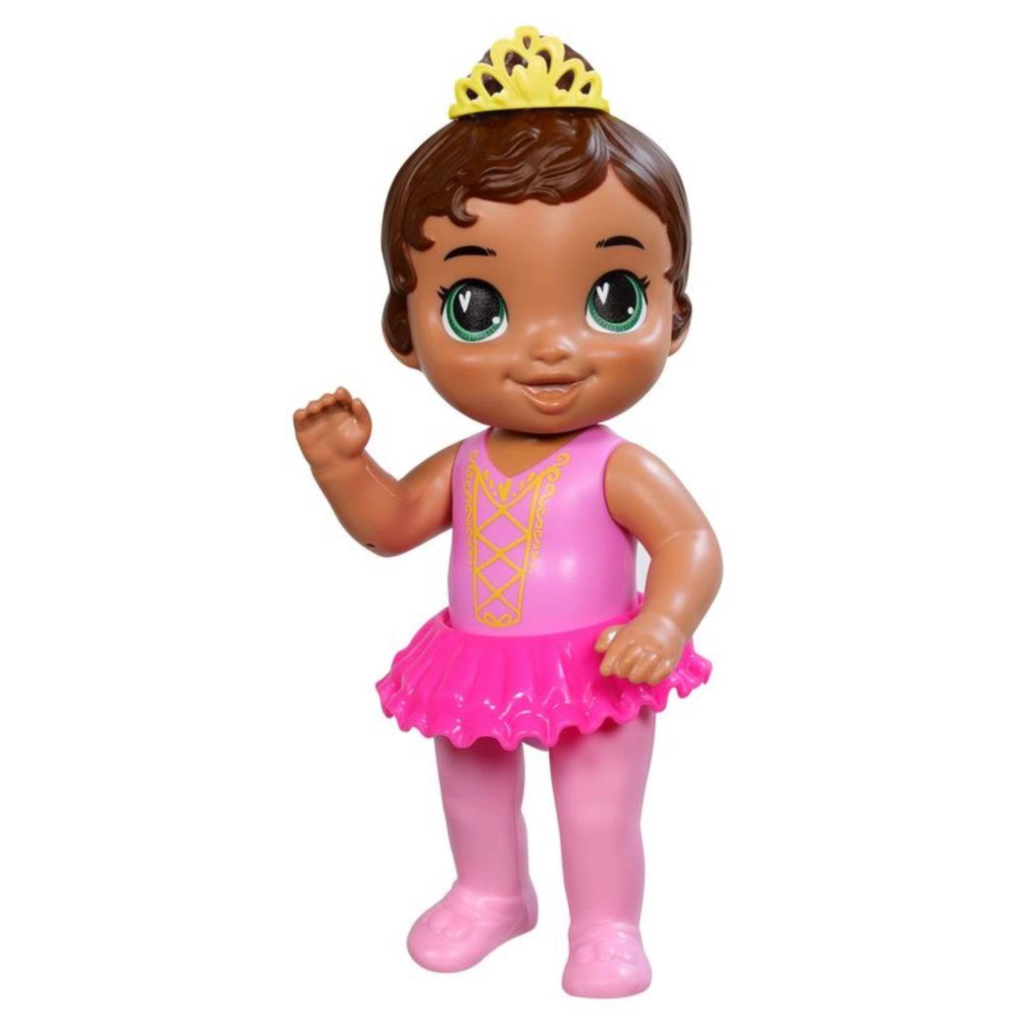Muñeca Baby Alive Princesa Bailarina Pelo Castaño