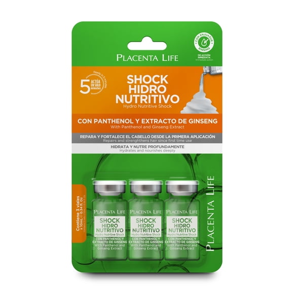 Ampolla Shock Hidro Nutritivo Blister 10 Ml X 3u