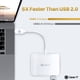 thumbnail image 3 of Hub Usb c Hdmi Usb a 3 5 Mm 100 W Pd 4k@60 Hz, 3 of 8