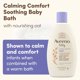thumbnail image 2 of Aveeno Baby Calming Comfort Bath & Body Wash, Lavanda y Vainilla, 2 of 3