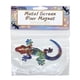 thumbnail image 3 of Set de imanes de gecko arcoíris Sonoran Souvenirs, 10×7 cm, acabado brillante, 3 of 6