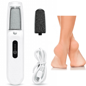 Genérico - Removedor Callos Lima Eléctrica Para Pies Recargable 2 En 1