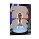 thumbnail image 1 of FIFA Cuadro decorativo colgante - Arte de pared - Póster enmarcado - Decoración de pared - Regalos para familia, amigos y aficionados 20*30 cm, 1 of 6