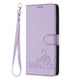 thumbnail image 1 of Funda tipo cartera FOXDOCK para Samsung Galaxy A02s con soporte, ranuras, RFID, diseño de gato, 1 of 5