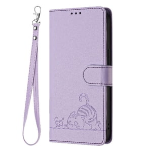 Funda Tipo Cartera Foxdock Para Samsung Galaxy S21 Con Soporte, Ranuras, Rfid, Diseño De Gato