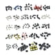 thumbnail image 3 of Kit Surtido De Microinterruptores Con Pulsador Táctil De 25 Valores, 250 Piezas (25x10 Piezas), 3 of 5