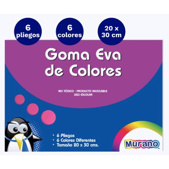 Carpeta Goma Eva / Murano