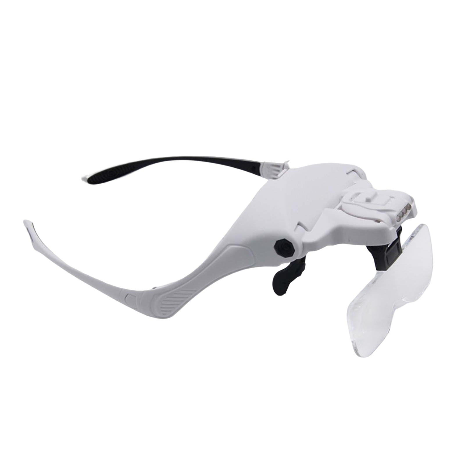 Bothyi - Diadema Ajustable Con Lupa De Cabeza Para Pintar Costura De Reparación Electrónica