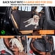 thumbnail image 2 of Funda de asiento trasero YJGF para coche con extensor de asiento trasero, color negro, 2 of 8