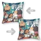 thumbnail image 2 of StuGo Fundas de almohada de terciopelo con tema, regalos de funda de almohada, decoración para el hogar, cojín de lanzar, regalo de cumpleaños para fans y parejas.30*30cm., 2 of 6