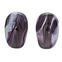 Ioensy - 2 Uds. Protector De Oreja De Silicona, Orejeras Suaves Para Teñir El Cabello Para Uso Doméstico Diy, Color Negro
