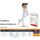 thumbnail image 4 of Medias Antiembolicas Compresion Cranberry blanco L, 4 of 8