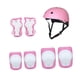 thumbnail image 3 of 7 PCS Kids Gues de protección contra el casco para bicicletas Conjuntos de equipos de guardia, absorción de choque, codo manual, rodillas para deporte Rosa, 3 of 5
