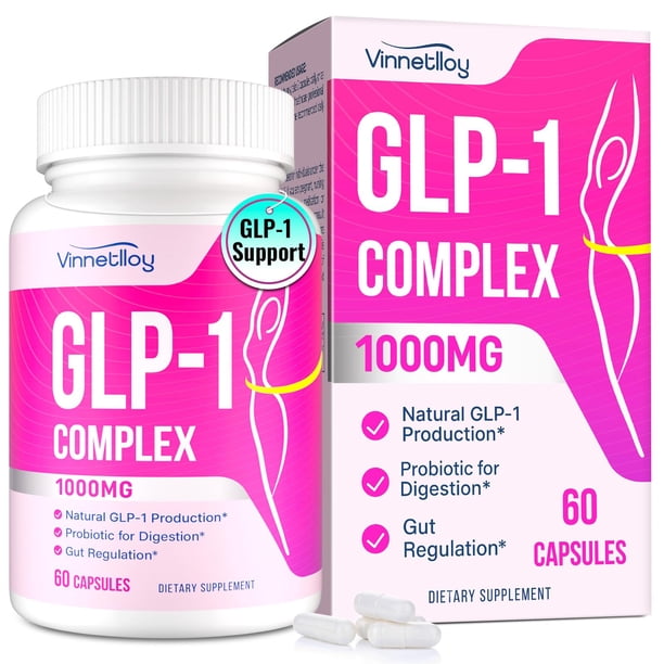 capsulas glp 1 California Gold Nutrition, GLP-1 Supreme, 60 cps. veg Suplemento Glp 1 1000 Mg