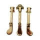 thumbnail image 3 of Pedales De Piano Verticales De 3 Piezas, Dorados, Para Accesorios De Instrumentos Musicales, Ejercicio, 2 Agujeros, 3 of 5