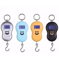 Gen - Pesa Maleta Balanza Digital 50Kg De Viaje Bolso C/ Gancho Multicolor