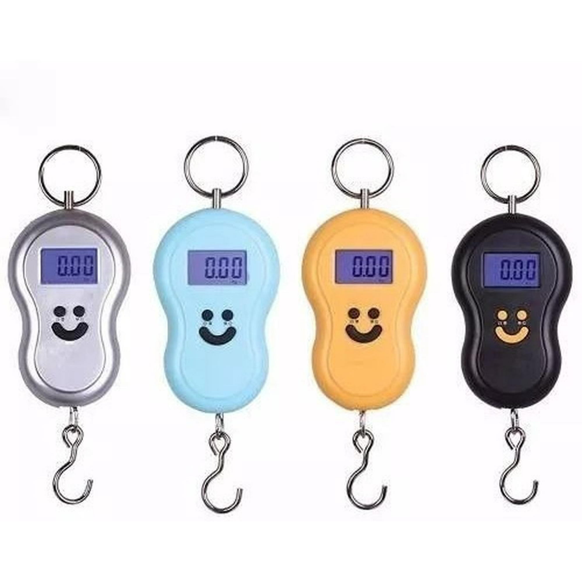 Gen - Pesa Maleta Balanza Digital 50kg De Viaje Bolso C/ Gancho Multicolor