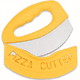 thumbnail image 1 of 1pc Premium Pizza Cutter Food Chopper - Super Sharp Blade Stainless Steel Pizza Cutter Rocker Slicer With Protective Sheath Multi-Function Pizza Knife Kitchen Tools, Dishwasher Safe, 1 of 3