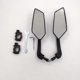 thumbnail image 1 of Espejo De Bicicleta 360 ° Giratorio Y Plegable Lente De Vidrio Resistente A Los Arañazos Blu ray Accesorios Espejo De Bicicleta Montaje Del Manillar Espejos De Bicicleta 2pcs, 1 of 3
