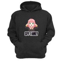 Genérico - Polerón Canguro Spy X Family Gris Oscuro Talla M Unisex