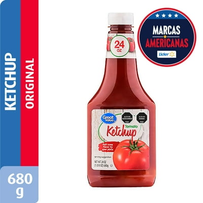 Ketchup Squeeze 680 G Great Value