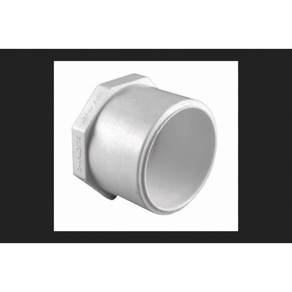 Tapón Charlotte Pipe & Foundry de PVC SCH40 de 1/2 pulgada