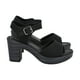 thumbnail image 3 of Sandalia  Mujer Negro Trini Police, 3 of 5