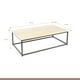 thumbnail image 4 of Mesa de centro rectangular 110x60 - Madera Clara, 4 of 4