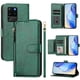 thumbnail image 5 of Funda Billetera Cremallera para Samsung Galaxy S20 Plus 5G con Porta Tarjetas, Soporte y Correa Verde, 5 of 5