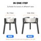 thumbnail image 2 of Soporte Elevado para Tazones de Perro SHAINFUN 18-27 cm Ajustable (2 unidades), 2 of 7