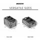thumbnail image 3 of Cajas de Almacenamiento SIDIO Pack Inicial Gris Apilable, 3 of 8