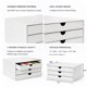 thumbnail image 3 of Organizador de documentos UnionBasic de 3 cajones – Blanco croco, 3 of 7