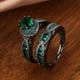 thumbnail image 3 of Stunning Jewelry Womens Stone Round Engagement Wedding Rings - Perfect for Best Friend, Christmas, St. Patrick's Day, and More!, 3 of 5