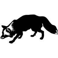 Rienda Libre Graphics - Decomural Hunting Fox Woodland Animals Ws-32907