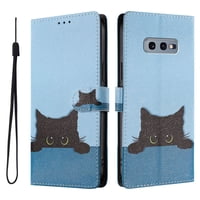 Foxdock Funda Tipo Cartera Para Samsung Galaxy S10E Con Soporte Y Correa – Diseño De Patrones Lindos