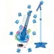thumbnail image 1 of Set Guitarra Microfono Pedestal Juguete Mp3 Luces Azul, 1 of 3