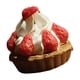 thumbnail image 4 of Dollhouse Cake Miniatura Dollhouse Accesorios Decoración Fresa, 4 of 5