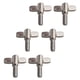thumbnail image 1 of 6 Uds Tornillos De Tambor De Metal Tuercas Piezas Sólidas Accesorios Tornillos De Montaje De Tambor Tuerca, 1 of 5