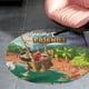 thumbnail image 4 of Angry Birds: Isla Misteriosa Alfombra Redonda de Felpa Coral, Antideslizante, No Desprende Pelusas, Lavable y Duradera para Salón, Dormitorio y Habitación de Niños 60cm, 4 of 6