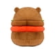 thumbnail image 2 of Peluche Hamburguesa Carpincho Coche Sala De Estar Suave Para Familia Niños Niñas Niños 28cm, 2 of 5