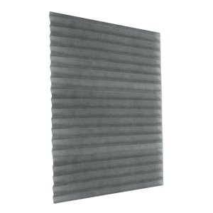 Bothyi - Cortinas Plisadas Opacas Para Ventanas, Transpirables, Para Oscurecer Habitaciones, Montaje Sencillo, Color Gris Xl