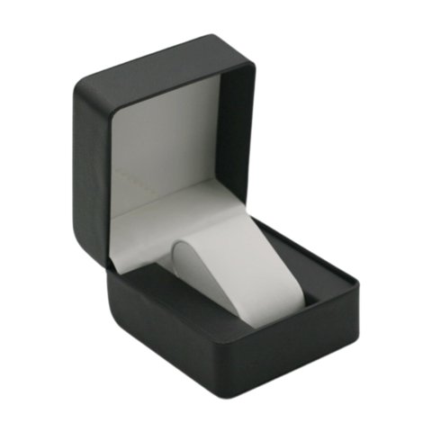 Ioensy - Caja De Almacenamiento Para Un Solo Reloj, Caja De Reloj Portátil Multifuncional Con Forro Suave, Color Negro