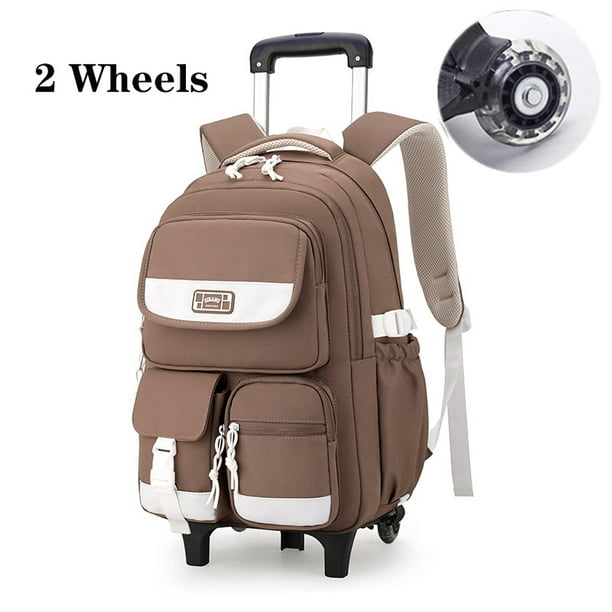 with Wheels Trolley School Bags for Teenagers Girls Rolling Backpack Students Children Schoolbag School Backpack Travel Bags sac