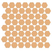 Magideal - 50 Piezas De Tableros De Corcho, Azulejos De Corcho Para Tablones De Anuncios De Pared, Tableros De Corcho Para Paredes, Fotos, Notas, Notas, Oficina, Hexágono