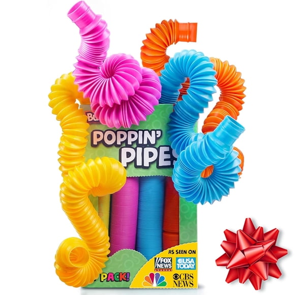 Calcetines Bunmo Pop Tubes de Sensory Toy para niños mayores de 3 años, paquete de 8