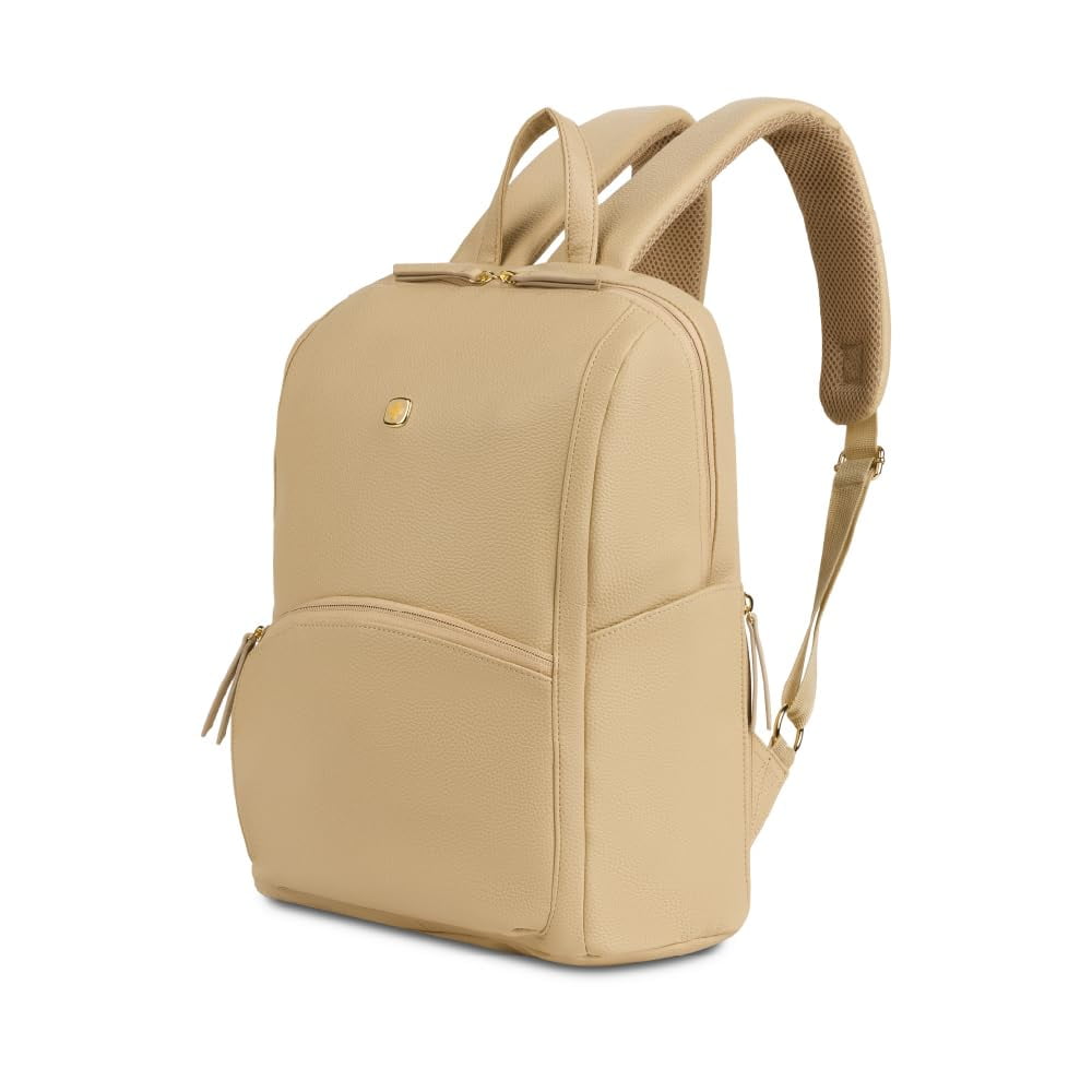 Mochila Para Portátil Swissgear Serenity Luxe Para Mujer, Color Topo, 16 Pulgadas