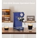 thumbnail image 3 of Máquina de café espresso atatix 20 bar con espumador de leche azul oscuro de 1,3 litros, 3 of 9