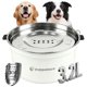 thumbnail image 1 of Cuenco para perros Puppalace 3,2 L acero inoxidable blanco, 1 of 7
