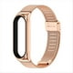 thumbnail image 1 of Correa AARONMEI Repuesto Acero Inoxidable Transpirable Oro Rosado para Mi Band 7, 1 of 3
