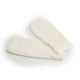 thumbnail image 2 of Guantes mitones cortos de lana blanco Talla Única, 2 of 2